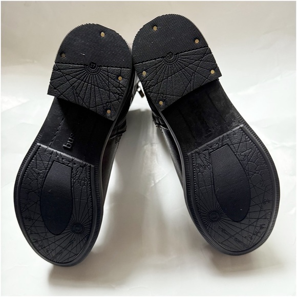 Bussola Dark Brown Leather Ankle Boots With Buckle EUR 37 - Picture 7 of 10